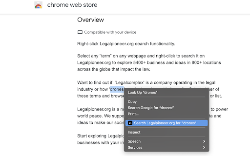 Legalpioneer Search