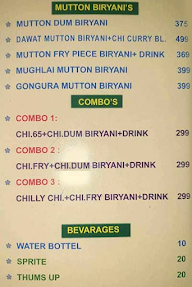 Royal Bilal Hotel menu 6