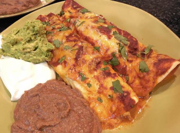 Chicken & Spinach Enchiladas_image