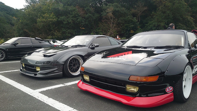 MR2の1120はMR2ミーティング😆・pickeyさんありがとう・たけぞうさんありがとう・参戦前のエネルギー確保😆・エコパスタジアムに関するカスタム事例の投稿画像10枚目