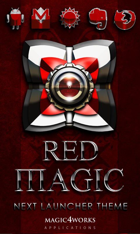 Android application R Magic Next Launcher Theme screenshort