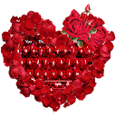 Descargar la aplicación Red Rose Love Keyboard Instalar Más reciente APK descargador