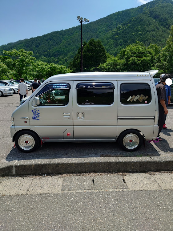 エブリイバンのあさひプライムスキー場・アイシティ21・久々の再会・久々のMT参戦・ステッカーありがとうございました😊に関するカスタム事例の投稿画像7枚目