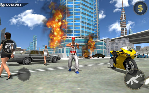 Screenshot Real Gangster Grand City Sim