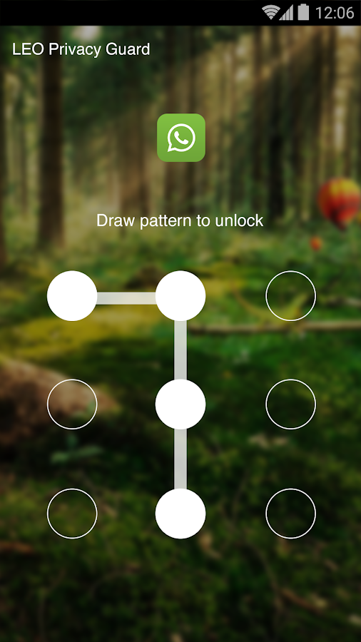    AppLock Theme - Deep Forest- screenshot  