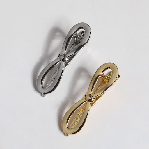 Title 5, Fashion Metal Cold Style Bow 8 Alloy Barrettes ...