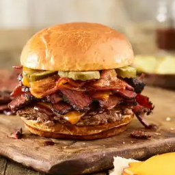 Smoked Bacon Brisket Burger