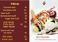 Gupta Ji Kulfi Wale menu 1