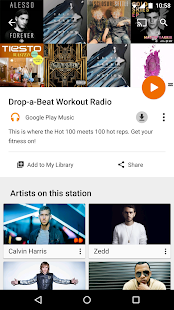   Google Play Music- screenshot thumbnail   