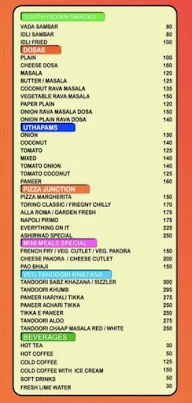 Ashirwad Restaurant menu 4