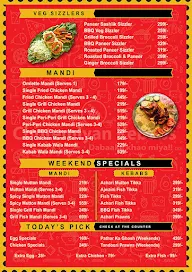 Chotemiyan Kababs menu 1