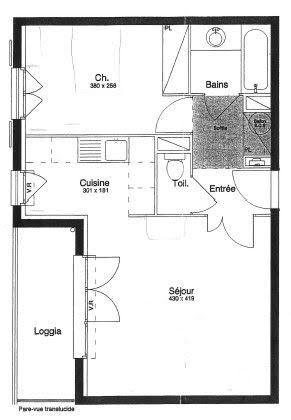 Vente appartement 2 pièces 42 m² à Pomponne (77400), 210 000 €