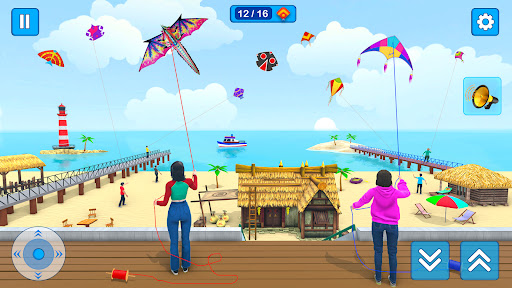 Screenshot Kite Game Kite Flying Layang