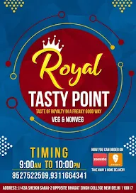 Royal Tasty Point Restaurant menu 1