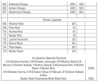 Al Jawaher Foods- Delhi 6 menu 5