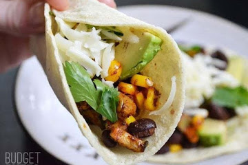 Roasted Corn &amp; Zucchini Tacos