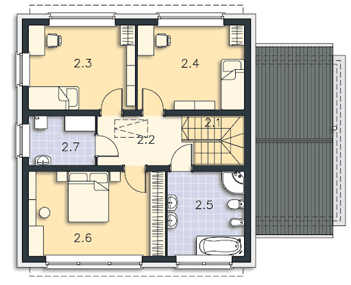 Dublin DCP350 - Rzut parteru