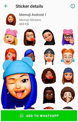  Memoji  Stickers for Android  WhatsApp  WAStickerApps APK