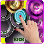 Cover Image of ดาวน์โหลด Drum kit - Electronic Drum Machine With Tracks 1.1 APK