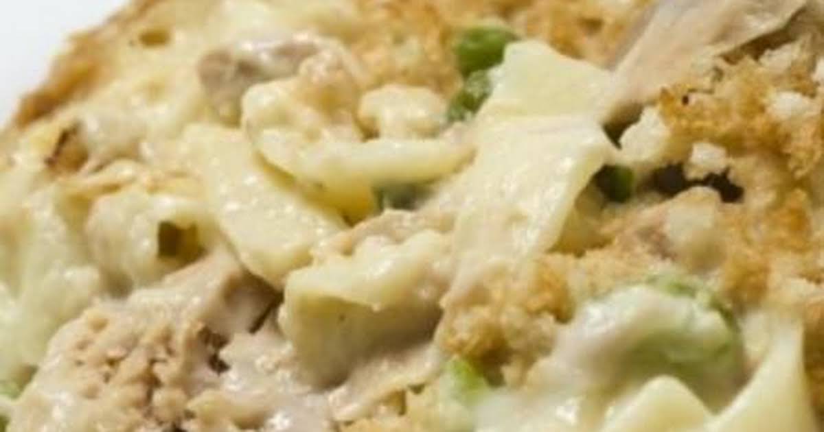 Got it, Cook it Tuna Noodle Casserole with Cream Cheese, Spinach and Peas