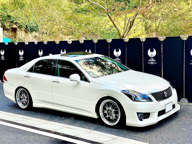 クラウンアスリートの仙台仕様・松島離宮・寒い・宮城県・『SHINING of THE 200 ATHLETE』に関するカスタム事例の投稿画像3枚目