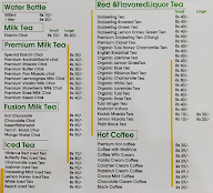 Chakhor - Fusion Tea Cafe menu 1