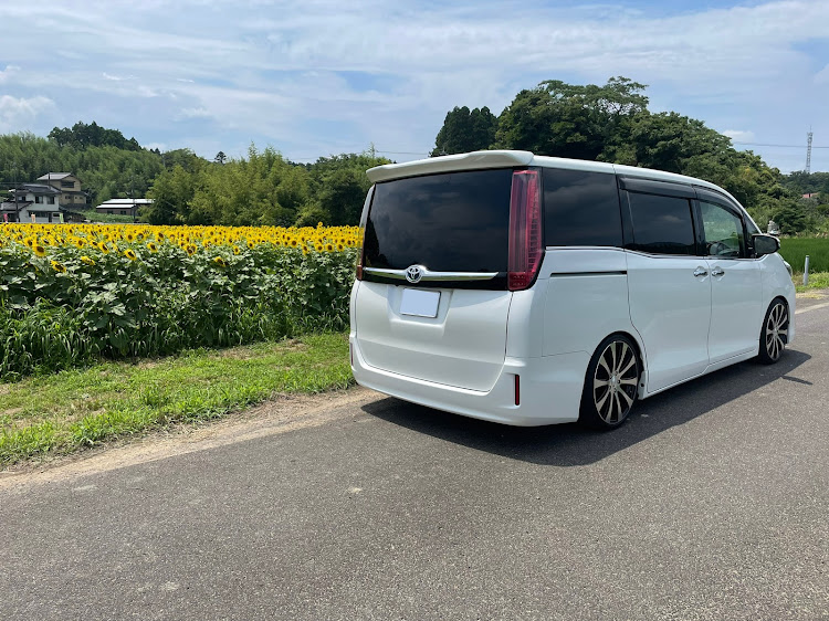 エスクァイアのひまわり畑🌻・久しぶりの2連休・宅飲み男・夏だね🌞・明日も、家族サービスに関するカスタム事例の投稿画像4枚目