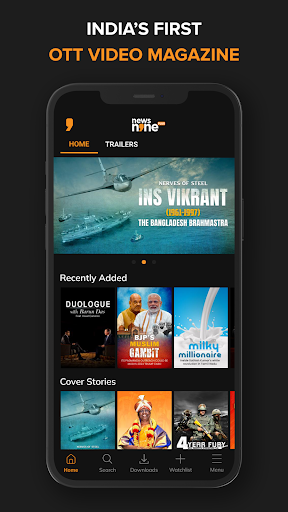 Screenshot News9 Plus - OTT & Live News