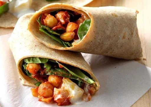 Chatpate Chole Roll