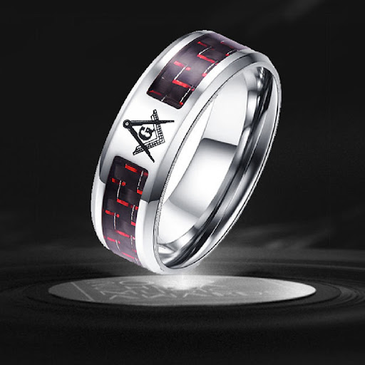 Title 5, New Titanium Steel Carbon Fiber Ring. Durable, ...