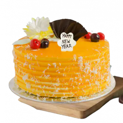 Eggless Fresh Fruit Fantasy Cake[ 500gms]