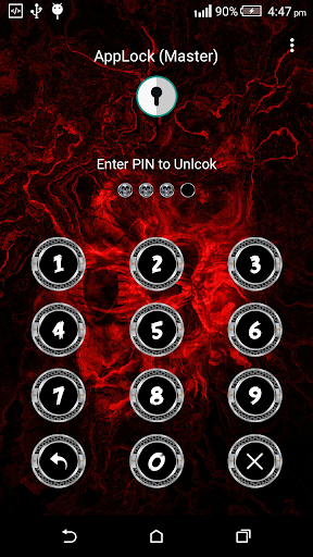 App Lock Master :Theme Skull