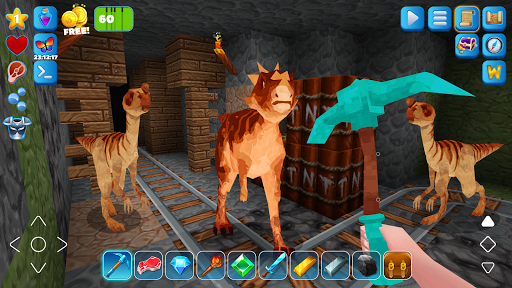 JurassicCraft Free Block Build  Survival Craft