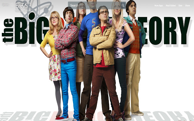 The Big Bang Theory Wallpapers NewTab Theme