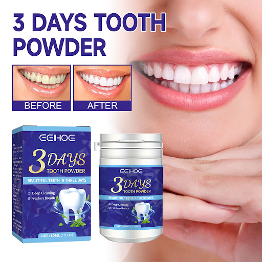 Title 1, Bright White Teeth Odor Cleaning Toothpowder. G...