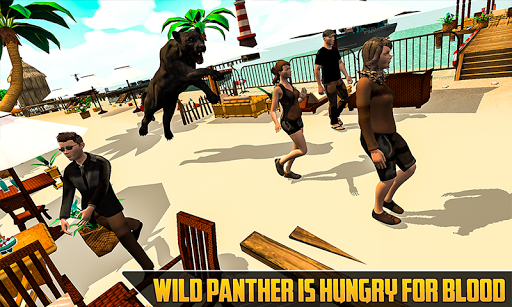 Angry Black Wild Panther Simulator 2019