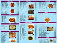 Badariya Hotel menu 1