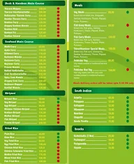 Thiruvithamkoor Restaurant menu 2