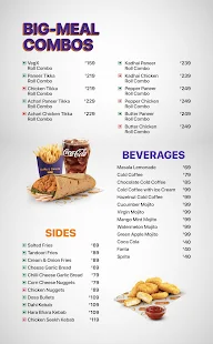 Gobblers Rolls & Bowls menu 4