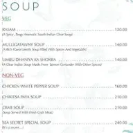 The  Sea Secret menu 1