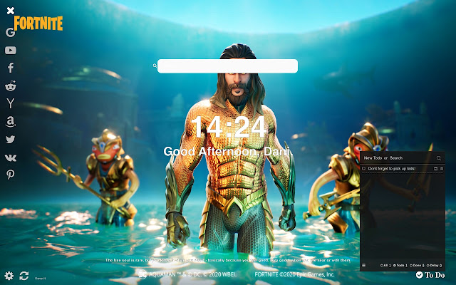 Atlantean Fishstick Wallpapers New Tab