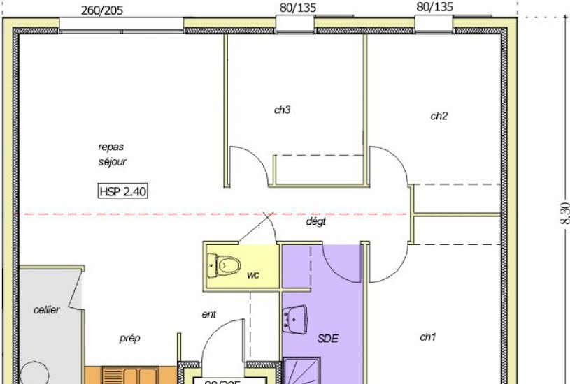  Vente Terrain + Maison - Terrain : 350m² - Maison : 72m² à Beauvoir-sur-Mer (85230) 