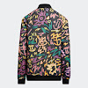 love uniteds print track jacket multicolor