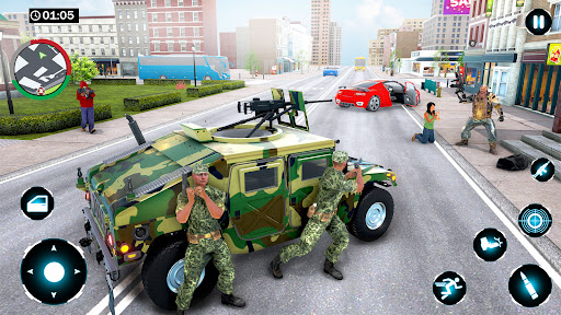 Screenshot US Army Car Driver Crime Fight