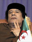 SUPPORTER: Libyan leader Muammar Gaddafi. © Unknown.