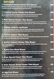 Biryani B-Box menu 5