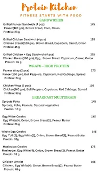 Protein Kitchen menu 1