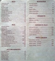 Karim's menu 2