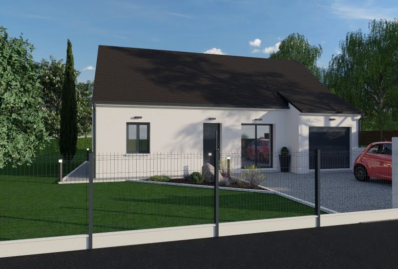  Vente Terrain + Maison - Terrain : 681m² - Maison : 70m² à Véretz (37270) 