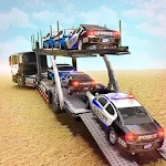 Cover Image of Télécharger Camion de transport de voiture de police américaine  APK